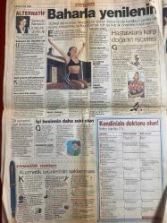 SABAH YILDIZI GAZETESİ DOĞUM GÜNÜ HEDİYESİ - 9 NİSAN 1999 - TAM TAKIM 8 SAYFADIR -Selin Toktay-Nigar Akkan-Attila Atasoy-Ada-Hulusi Tunca-Yasemin Özumtulu-Mustafa Sandal-Seren Serengil-İzel-Çelik-Ercan Saatçi-Hülya Avşar-Hakan Yalçın-Erdoğan Sevgin-Ayfer Çalık-Yücel Özden-Tuncer El-AT Önderel-T. Temel-Arhan Patil-Yakup Çetin-A.M. Gümüş-Kadriye Teyze-Aynalı Tahir-Ferdi Tayfur-Tekin Akmansoy-Ayşegül Özgan-Ayşe Özgönül-Safiş-Mustafa Sandal-Serdar Düzenli-Ferit Şahin-Derya Tuna-Sinemanın yeni sultanı-Attila’nın dramı-Mısır yağına dikkat-Küçük kraliçenin çarpıcı stili-İlan-ı aşk pastası-Eski sevgiler asla unutulmaz-Baharla yenilenin-Kozmetik ürünlerinin saklanması-Kendinizin doktoru olun-Üstüme gelmeyin-Cinsel ilişkide başarının sırrı-Bebeklerin sevgi gösterisi-