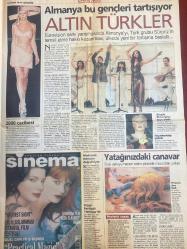 SABAH YILDIZI GAZETESİ DOĞUM GÜNÜ HEDİYESİ - 22 NİSAN 1999 - TAM TAKIM 8 SAYFADIR -Kibariye-Tunç Ürek-Kerem Saltuk-Tarkan-Kerim-Naim Süleymanoğlu-Alpay Özalan-Hakan Şükür-Rüştü Reçber-İzel-Sertab Erener-Emre Altuğ-Hilal Cebeci-Güney Tuncer-Hülya Avşar-Hulusi Tunca-Erdoğan Sevgin-Süleyman Turan-Nigar Akan-Mesut Ekener-Kenan Öner-Gülnur Tuba-Birsen Altay-Ali Haydar-Cemil Bey-Kenan Kaleci-Şule Yüksel Şenler-Hüseyin Peyda-Madonna-Cemil Topuzlu-Sadiye Şimşek-Sürpriz grubu-Gülay Seyhan-Murat Aslan-Hayal Kırıklığı-Aşk ihanet ve ayrılık-Tarkan’a karşı Kerim-Eğlencede reform-Almanya bu gençleri tartışıyor altın Türkler-Yatağınızdaki canavar-Atın bu kadını nezarete-Gökdelen müzik seti-Hırsızları şok eden sevimli köpek-Yoğurt mikropların baş düşmanı-Rüzgar-Süper Yoga’yı seçin-Aşk ihanet ve ayrılık
