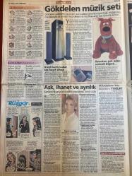 SABAH YILDIZI GAZETESİ DOĞUM GÜNÜ HEDİYESİ - 22 NİSAN 1999 - TAM TAKIM 8 SAYFADIR -Kibariye-Tunç Ürek-Kerem Saltuk-Tarkan-Kerim-Naim Süleymanoğlu-Alpay Özalan-Hakan Şükür-Rüştü Reçber-İzel-Sertab Erener-Emre Altuğ-Hilal Cebeci-Güney Tuncer-Hülya Avşar-Hulusi Tunca-Erdoğan Sevgin-Süleyman Turan-Nigar Akan-Mesut Ekener-Kenan Öner-Gülnur Tuba-Birsen Altay-Ali Haydar-Cemil Bey-Kenan Kaleci-Şule Yüksel Şenler-Hüseyin Peyda-Madonna-Cemil Topuzlu-Sadiye Şimşek-Sürpriz grubu-Gülay Seyhan-Murat Aslan-Hayal Kırıklığı-Aşk ihanet ve ayrılık-Tarkan’a karşı Kerim-Eğlencede reform-Almanya bu gençleri tartışıyor altın Türkler-Yatağınızdaki canavar-Atın bu kadını nezarete-Gökdelen müzik seti-Hırsızları şok eden sevimli köpek-Yoğurt mikropların baş düşmanı-Rüzgar-Süper Yoga’yı seçin-Aşk ihanet ve ayrılık