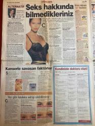 SABAH YILDIZI GAZETESİ DOĞUM GÜNÜ HEDİYESİ - 22 NİSAN 1999 - TAM TAKIM 8 SAYFADIR -Kibariye-Tunç Ürek-Kerem Saltuk-Tarkan-Kerim-Naim Süleymanoğlu-Alpay Özalan-Hakan Şükür-Rüştü Reçber-İzel-Sertab Erener-Emre Altuğ-Hilal Cebeci-Güney Tuncer-Hülya Avşar-Hulusi Tunca-Erdoğan Sevgin-Süleyman Turan-Nigar Akan-Mesut Ekener-Kenan Öner-Gülnur Tuba-Birsen Altay-Ali Haydar-Cemil Bey-Kenan Kaleci-Şule Yüksel Şenler-Hüseyin Peyda-Madonna-Cemil Topuzlu-Sadiye Şimşek-Sürpriz grubu-Gülay Seyhan-Murat Aslan-Hayal Kırıklığı-Aşk ihanet ve ayrılık-Tarkan’a karşı Kerim-Eğlencede reform-Almanya bu gençleri tartışıyor altın Türkler-Yatağınızdaki canavar-Atın bu kadını nezarete-Gökdelen müzik seti-Hırsızları şok eden sevimli köpek-Yoğurt mikropların baş düşmanı-Rüzgar-Süper Yoga’yı seçin-Aşk ihanet ve ayrılık