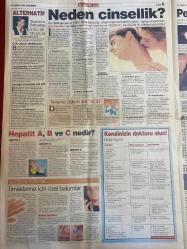 SABAH YILDIZI GAZETESİ DOĞUM GÜNÜ HEDİYESİ - 21 NİSAN 1999 - TAM TAKIM 8 SAYFADIR -Yasemin Özumtulu-Norayr Demirci-Nükhet Duru-Arkan-Şefika Arkan-Bülent Ecevit-Devlet Bahçeli-Recai Kutan-Deniz Baykal-Pervin-Şebnem-Aylin Arasıl-Deniz Pulaş-Serpil Barlas-Evren Baboğlu-Vaha Kılcıaslan-Sema Çelebi-Kenan Erdem-Mezdeke-Filiz Alkan-Taner-Hüseyin Peyda-Erdoğan Sevgin-Mesut Ekener-Neden cinsellik-Kadınları neden uyku tutmaz-Yeni dünyada eski bir dost-Yeni ekmek kapısı-O bir dünya kadını-İki ünlü mankene fantazi test-Pervin’i unutamadı-Depresyon nedir-Hepatit A B ve C nedir-Tırnaklarınız için özel bakımlar-Süleyman Turan-Hicran Aygün-Dünya artık cebinizde-Kadınlar neden uykusuzluk çeker-Ülsere karşı lahana-Umutlar kadar beyaz-Domatesli pirinç pilavı-Kayısı marmelatlı tart-Rüzgar