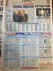 ŞOK GAZETESİ DOĞUM GÜNÜ HEDİYESİ - 17 TEMMUZ 2003 - TAM TAKIM 12 SAYFADIR -Tuğba-Petek-Seda-Nez-Doğa-Emre Kaçar-Yıldırım Mayruk-Graham Fuller-Hasan Parkan-Tayyip Erdoğan-Hagi-Okan Yılmaz-Ayküt Lucescu-Bolichi-Oktay Derelioğlu-Celine Dion-Lisa Goinga-Ece Erken-Tarek Kautini-Güzide Duran-Arzu Pavlova-Hanım Yıldırım-Yıldırım Aydoğan-Nimet-Yasak Aşk-Zerda-Şahin-Hasan Esber Eren-Nimet Yıldırım-Hanım Mayruk-Cep telefonu şebeke değiştirme kolaylığı-Kocam çıplaklığımı hayranlıkla izliyor-Süper çocuk-20 milyar doları 40 aile paylaştı-Türk halkı bu kadınlardan rahatsız oluyor-Tuğba lezbiyen arkadaşlarına daha sıcak yaklaşıyor-Ahlaksız oyun-Aman da amaan-Yıldırım Mayruk için geldi-Birlikte yaşıyorlar-Sapık öğretmen-54 milyon dolara transfer oluyor-Zerda imdada yetişiyor-Hagi çok mutlu-Cim-Bom dert etmiyor-Taze çiftin Ece krizi-ABD’yi fethetti-Restoran açtı-Pınar ortaya çıktı-Türkiye iyi yaptı-Türkiye’den manzaralar-Semih dünya şampiyonu-Kamu işçilerine ertelenen ikramiyeleri ödeniyor-İngilizler