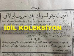 Osmanlıca Yeni Turan Gazetesi, Orijinal Dönem Basım - 11 Şubat 1923 - Sayı: 87 - Hicri: 24 Cemaziyelahir 1341 - Rumi: 11 Şubat 1339 - İstanbul Muhabir-i Mahsusumuzdan: İngilizlerin Çanakkale'deki Kuvvetlerini Takviyeye Başladıklarına Dair Bazı Şayialar Deveran Eylemektedir - Murahhaslar İstanbul'da Cüzi Tevakkuftan Sonra İzmit'te Başkumandanımıza İntizar Eyleyeceklerdir - Adnan Bey'e Yeni Bir Nota Verdiler, Müttefiklerin Garip Bir Tarzda Hareketi - Fransızlar Talebimizi Gayr-ı Dostane Buluyor - İsmet Paşa Hazretleri Yarın İstanbul'a Gelerek Geçeceklerdir - Rus Sefiri Aralof Yoldaş Ve Refikası İktisat Kongresinde Hazır Bulunacaklardır - Bulgaristan'da Kabinenin İstifası - Kavala Üzerine Yunan Sevkiyatı İcra Ediliyor - Amiral Nikolson'un Pek Garip Beyanatı - İktisat Kongresi Münasebetiyle Mütehassısin-i Bahriyeden M. Şefik İmzalı Makale