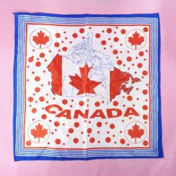 VINTAGE CANADA  SUNİ İPEK EŞARP