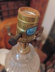 BÜYÜK BOY KRİSTAL CAM ABAJUR AYAĞI