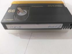 Panasonic 66MP, DVCPRO Video Cassette ( 9.5/6 cm. ) - Kayıt yapılmış