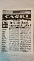 ÇAĞRI KÜLTÜR, SANAT, BİLİM DERGİSİ - MAYIS 1996 SAYI: 438 MONAD BALKAN - İSKENDER CENAP EGE - ADNAN ARDAĞI - M. HALICI - AŞIK UHREVI - HALISE ÖZTÜRKMEN - EDIT TASNADI - AHMET UZEL - SUAD ABANAZIR - ILHAN GEÇER - HALID SELIM - ATA KARATAY - FUAT ÖNDER - ABDULLAH SATOĞLU - AYTEN GÜNAYDIN - HÜSEYIN YURDABAK - FAIK BAYSAL - HASAN LATIF SARIYÜCE - MUZAFFER UYGUNER - AYSE MORGÜL - ABDÜLKADIR GÜLER - AYHAN HÜNALP - TURGUT ÇELİK - K. KÖPRÜLÜOĞLU - HALIL ATILGAN - NEVIN KORUCUOĞLU - AŞIK HALIL KARABULUT - AŞIK ŞEREF TAŞLIOVA - MELÂHAT AĞACAN KIZI - OKTAY YİVLİ - MINE KALLEM - RÜSTEM ADULLAYEV - M. EMREHAN HALICI CELALEDDİN ÇELEBİ'NİN AZİZ HATIRASINA - KONYA ONBİN YILLIK BİR BELDE - AY TUTULMASINDA KRALIN YAKARIŞ DUASI - SENİ YAŞAMAK - İPEK YOLU FİLMİNİN YURDUMUZDAKİ ÇEKİMİ - İTALYAN ŞARKI ÇEVİRİSİ - İZ BIRAKANLAR -TAM TAKIM EKSİKSİZ  32 SAYFA