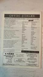 ÇAĞRI KÜLTÜR, SANAT, BİLİM DERGİSİ - MAYIS 1996 SAYI: 438 MONAD BALKAN - İSKENDER CENAP EGE - ADNAN ARDAĞI - M. HALICI - AŞIK UHREVI - HALISE ÖZTÜRKMEN - EDIT TASNADI - AHMET UZEL - SUAD ABANAZIR - ILHAN GEÇER - HALID SELIM - ATA KARATAY - FUAT ÖNDER - ABDULLAH SATOĞLU - AYTEN GÜNAYDIN - HÜSEYIN YURDABAK - FAIK BAYSAL - HASAN LATIF SARIYÜCE - MUZAFFER UYGUNER - AYSE MORGÜL - ABDÜLKADIR GÜLER - AYHAN HÜNALP - TURGUT ÇELİK - K. KÖPRÜLÜOĞLU - HALIL ATILGAN - NEVIN KORUCUOĞLU - AŞIK HALIL KARABULUT - AŞIK ŞEREF TAŞLIOVA - MELÂHAT AĞACAN KIZI - OKTAY YİVLİ - MINE KALLEM - RÜSTEM ADULLAYEV - M. EMREHAN HALICI CELALEDDİN ÇELEBİ'NİN AZİZ HATIRASINA - KONYA ONBİN YILLIK BİR BELDE - AY TUTULMASINDA KRALIN YAKARIŞ DUASI - SENİ YAŞAMAK - İPEK YOLU FİLMİNİN YURDUMUZDAKİ ÇEKİMİ - İTALYAN ŞARKI ÇEVİRİSİ - İZ BIRAKANLAR -TAM TAKIM EKSİKSİZ  32 SAYFA