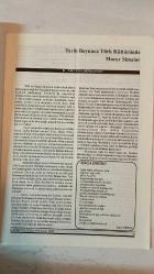 ÇAĞRI KÜLTÜR, SANAT, BİLİM DERGİSİ - ŞUBAT 1998 SAYI: 459 MONAD BALKAN - TURHAN DOYRAN - ALI NAILI ERDEM - HALIL SOYUER - FAIKA SARP - ABDULLAH SATOĞLU - HALISE ÖZTÜRKMEN - ŞENOL ÖZPOLAT - EDIT TASNADI - LEYLA ÖZHAN - FILIZ BEDÜK - ADNAN ARDAĞI - VECDI YARMAN - ABDÜLKADIR GÜLEN - EDIZ KUNTASAL - HASAN UKDEM - SEVDA KORKMAZGİL - ATEŞ ÇINSAR - M. HALISTIN KUKUL - AHMET AYBERKİN - HALÜK ŞAN DIKMEN - AYHAN HÜNALP - H. KÖPRÜLÜOĞLU - CEMAL OĞUZ - OSMAN ERKAN - NADIDE ZEHRA ÖZTÜRK - OMRÜYE GÜNEŞ - MEHMET OKUR - M. TÜRKER ACAROĞLU - CELAL OYMAK - MURAT ÖZMEN - MUALLA DAMAR - CEVDET ASLANGÜL - GÜLSÜN IŞILDAR - ISMAIL ALI SARAR - HALIL USLU - TEMEL TURABI - MELDA ÖZATA - AHMET KÖSEOĞLU - AŞIK IMAMI - ZIKRI ALIYAR - AŞIK TEMEL TURABI - ARAP DEMIR - MARIF BALCI - ÖKSÜZ OZAN DİL - PERA PALAS'TA ZAMAN - MUTLU OLMAK - VAY BE - ŞÜKÜR - KÜLTÜRÜMÜZÜN GÖNÜL AYNASI - GÜZEL SANATLARIN BİR DALI - İSTANBUL'UN NABZI TEPEBAŞI'NDA ATAR - MİLLİ MÜCADELENİN ANIT OTELİ - TÜRK ŞİİRİNDE -TAM TAKIM EKSİKSİZ  32 SAYFA
