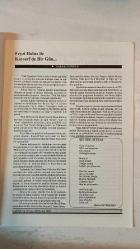 ÇAĞRI KÜLTÜR, SANAT, BİLİM DERGİSİ - ŞUBAT 1998 SAYI: 459 MONAD BALKAN - TURHAN DOYRAN - ALI NAILI ERDEM - HALIL SOYUER - FAIKA SARP - ABDULLAH SATOĞLU - HALISE ÖZTÜRKMEN - ŞENOL ÖZPOLAT - EDIT TASNADI - LEYLA ÖZHAN - FILIZ BEDÜK - ADNAN ARDAĞI - VECDI YARMAN - ABDÜLKADIR GÜLEN - EDIZ KUNTASAL - HASAN UKDEM - SEVDA KORKMAZGİL - ATEŞ ÇINSAR - M. HALISTIN KUKUL - AHMET AYBERKİN - HALÜK ŞAN DIKMEN - AYHAN HÜNALP - H. KÖPRÜLÜOĞLU - CEMAL OĞUZ - OSMAN ERKAN - NADIDE ZEHRA ÖZTÜRK - OMRÜYE GÜNEŞ - MEHMET OKUR - M. TÜRKER ACAROĞLU - CELAL OYMAK - MURAT ÖZMEN - MUALLA DAMAR - CEVDET ASLANGÜL - GÜLSÜN IŞILDAR - ISMAIL ALI SARAR - HALIL USLU - TEMEL TURABI - MELDA ÖZATA - AHMET KÖSEOĞLU - AŞIK IMAMI - ZIKRI ALIYAR - AŞIK TEMEL TURABI - ARAP DEMIR - MARIF BALCI - ÖKSÜZ OZAN DİL - PERA PALAS'TA ZAMAN - MUTLU OLMAK - VAY BE - ŞÜKÜR - KÜLTÜRÜMÜZÜN GÖNÜL AYNASI - GÜZEL SANATLARIN BİR DALI - İSTANBUL'UN NABZI TEPEBAŞI'NDA ATAR - MİLLİ MÜCADELENİN ANIT OTELİ - TÜRK ŞİİRİNDE -TAM TAKIM EKSİKSİZ  32 SAYFA