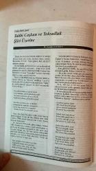 ÇAĞRI KÜLTÜR, SANAT, BİLİM DERGİSİ - TEMMUZ 2000 SAYI: 488 FEYZI HALICI - MONAD BALKAN - SAMI ZUBAIDA - M. HALISTIN KUKUL - FAZIL BAYRAKTAR - ABDULLAH SATOĞLU - HALUK ŞAN DİKMEN - ALI NAILI ERDEM - HALIL SOYUER - AHMET ÖZDEMİR - NEVIN KORUCUOĞLU - MEHMET GÜNER - MURAT ÖZMEN - FAIKA SARP - HIKMET ÖZDEMİR - HALISE ÖZTÜRKMEN - HASAN MERCAN - M. ALI KALKAN - ABDÜLDAKIR GÜLER - CEVDET ASLANGÜL - MUZAFFER UYGUNER - YÜKSEL GEMALMAZ - HASAN UKDEM - HASAN AYDIN - MEHMET GÜNDOĞDU - ERHAN BİLGENOĞLU - NURTEN ÖZCAN - AŞIK SEYFI MERAMI - HADIYE ARSLAN - AŞIK BEHRAM AKTIMUR - ISMETI - AŞIK ŞEREF TAŞLIOVA - IBRAHIM ALTINSÖZ - FARUK ORAY - TURHAN DOYRAN DUYSANA - AŞIKLAR BAYRAMI - ÇAĞRI'YA ABONE OLUNUZ - ŞİİRLE ARKADAŞLIK - SON POSTA'DA İLK ŞİİR - HALI MAĞAZASINDA ŞİİR SOHBETLERİ - AŞIK MEHMET AĞA - KONYA'DA SANAT VE KÜLTÜR - İLK ÂŞIKLAR BAYRAMI 1966 - YARIŞMA DALLARI VE SEÇİCİLER KURULU - SI LE MONDE (ÇEVİRİ ŞİİR) - DÜNYA TEK BİR ŞEHİR OLSAYDI - TURHAN DOYRAN FRANSIZCA  - TAM TAKIM EKSİKSİZ  32 SAYFA