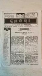 ÇAĞRI KÜLTÜR, SANAT, BİLİM DERGİSİ - KASIM 2004 SAYI: 540 KERIM AYDIN ERDEM - ERDOĞAN ÜNVER - FEYZI HALICI - AŞIK ÖMER - PROF. DR. GÜLHAN SLEM - AHMET GÜNER SAYAR - ALI NAILI ERDEM - ORD. PROF. DR. ANNA MASALA - ALI RIDVAN BÜLBÜL - TURHAN DOYRAN - MEHMET FINDIK - ABDULLAH SATOĞLU - M. HALISTIN KUKUL - ATEŞ ÇINSAR - YALÇIN ERGÜÇ - GÜNŞIN AZRAL - IHSAN KAYSERI - HÜSEYIN YURDABAK - YAŞAR FARUK INAL - ISA KAYACAN - ABDÜLKADIR GÜLER - HALISTIN ÖZTÜRKMEN - UNAL ŞÖHRET DİRLİK - BAHAR GÖKFİLIZ HALICI - AYSEN AKDEMİR - GÜMRAN ŞENYİĞİT - H. ESIN ALAYBEYOĞLU - ERTUGRUL ŞAKAR - HALIL GÜRKAN - AHMET ŞENER - LÜTFÜ KILIÇ - MUSA TEKTAŞ - AŞIK YAKUP TEMELİ - MARIF BALCI - HALENUR KOR KERIM AYDIN ERDEM’E VE ERDOĞAN ÜNVER’E VEDA ŞİİRLERİ - ŞAİR ABDÜLKADİR GÜLER’E SELAM - MEVLÂNA VE MESNEVİ’NİN DOĞUŞU - AHMED YESEVİ’DEN MEVLÂNA’YA ŞİİR VE TASAVVUF - ARUZ VE TÜRKÇE İLE MANEVİ İLİMLER - MEVLÂNA’NIN GÖNÜL EĞİTİMİ - “YA OLDUĞUN GİBİ GÖRÜN” ÖĞÜDÜ - ÇEVİRİ ŞİİR: FENSTER DER VERGANG- TAM TAKIM EKSİKSİZ  32 SAYFA