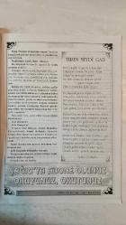ÇAĞRI KÜLTÜR, SANAT, BİLİM DERGİSİ - KASIM 2004 SAYI: 540 KERIM AYDIN ERDEM - ERDOĞAN ÜNVER - FEYZI HALICI - AŞIK ÖMER - PROF. DR. GÜLHAN SLEM - AHMET GÜNER SAYAR - ALI NAILI ERDEM - ORD. PROF. DR. ANNA MASALA - ALI RIDVAN BÜLBÜL - TURHAN DOYRAN - MEHMET FINDIK - ABDULLAH SATOĞLU - M. HALISTIN KUKUL - ATEŞ ÇINSAR - YALÇIN ERGÜÇ - GÜNŞIN AZRAL - IHSAN KAYSERI - HÜSEYIN YURDABAK - YAŞAR FARUK INAL - ISA KAYACAN - ABDÜLKADIR GÜLER - HALISTIN ÖZTÜRKMEN - UNAL ŞÖHRET DİRLİK - BAHAR GÖKFİLIZ HALICI - AYSEN AKDEMİR - GÜMRAN ŞENYİĞİT - H. ESIN ALAYBEYOĞLU - ERTUGRUL ŞAKAR - HALIL GÜRKAN - AHMET ŞENER - LÜTFÜ KILIÇ - MUSA TEKTAŞ - AŞIK YAKUP TEMELİ - MARIF BALCI - HALENUR KOR KERIM AYDIN ERDEM’E VE ERDOĞAN ÜNVER’E VEDA ŞİİRLERİ - ŞAİR ABDÜLKADİR GÜLER’E SELAM - MEVLÂNA VE MESNEVİ’NİN DOĞUŞU - AHMED YESEVİ’DEN MEVLÂNA’YA ŞİİR VE TASAVVUF - ARUZ VE TÜRKÇE İLE MANEVİ İLİMLER - MEVLÂNA’NIN GÖNÜL EĞİTİMİ - “YA OLDUĞUN GİBİ GÖRÜN” ÖĞÜDÜ - ÇEVİRİ ŞİİR: FENSTER DER VERGANG- TAM TAKIM EKSİKSİZ  32 SAYFA