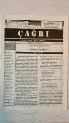 ÇAĞRI KÜLTÜR, SANAT, BİLİM DERGİSİ - HAZİRAN 2000 SAYI: 487 FEYZI HALICI - AZMI AYTAÇ - MONAD BALKAN - TURHAN DOYRAN - FIKRET SEZGİN - FAZIL BAYRAKTAR - FAIKA SARP - NEVIN KORUCUOĞLU - HALIL SOYUER - ABDULLAH SATOĞLU - EDIT TASNADI - A. NECMETTIN ÇANGA - ABDULLAH AKAY - HALISE ÖZTÜRKMEN - HIKMET ÖZDEMİR - HALENUR KOR - YÜKSEL AYVALI - EBRU ÖZTÜRK - AHMET AYBERKİN - BASRI GOCUL - DR. ISMAIL ALI SARAR - MURAT ÖZMEN - HASAN MERCAN - MUZAFFER UYGUNER - M. HALISTIN KUKUL - FARUK ORAY - KAHRAMAN OLGAÇ - ALI KIRCA - AŞIK ŞEREF TAŞLIOVA - AŞIK KUL NURİ - AŞIK PERVANI - AŞIK MEHMET GÜLHANI - LÜTFÜ KILIÇ - RABIA BARIŞ - YÜCEL İPEK - EVA STRITTMATTER BOS VERİN - MEVLÂNA’NIN YAŞAMA SEVİNCİ VE KONYA TURİZMİ - MESNEVİ’DEN YAŞAMA IŞIK - ŞEYH GALİP VE MEVLÂNA’NIN AŞK MİRASI - KONYA’NIN TARİHİ VE SANAT DEĞERLERİ - ÇATALHÖYÜK’TEN MÜZELERE TURİZM KÖPRÜSÜ - STRUGA ŞİİR ŞÖLENİ ŞİİRLERİ - EVA STRITTMATTER’TEN “OHRID AM SEE” - ÇAĞRI’YA ABONE OLUNUZ - TAM TAKIM EKSİKSİZ  32 SAYFA