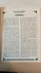 ÇAĞRI KÜLTÜR, SANAT, BİLİM DERGİSİ - MAYIS 2003 SAYI: 522 - GÜLTEKIN SAMANOĞLU - AHMET TUFAN ŞENTÜRK - TURHAN DOYRAN - MEHMET ZEKI AKDAĞ - PROF. DR. ISMAIL PARLATIR - AHMET ÖZDEMİR - FIKRET SEZGIN - PROF. DR. GÜLHAN SLEM - AYSEN AKDEMİR - FAZIL BAYRAKTAR - M. HALISTIN KUKUL - AYHAN INAL - A. NECMETTIN ÇANGA - MONAD BALKAN - SEVDA KORKMAZGİL - SABRI DIL - HALIL USLU - ALI RIDVAN BÜLBÜL - AKDAĞLI KARA OZAN YUSUF ÇILDIR - ABDULLAH SATOĞLU - YAŞAR FARUK INAL - HALISE ÖZTÜRKMEN - HÜSEYIN KOCA - FUAT ÖNDER - NERIMAN SARYAL DURANOĞLU - RABIA BARIS - ISA KAYACAN - SIBEL TEBER - MUSA TEKTAŞ - YILMAZ GÜL - IBRAHIM SOGÜT - H. IBRAHIM GÜLEÇ - YÜCEL IPEK - AHMET ŞENER - ALI AKÇEKEN - İBRAHIM KARACAY - FATMA BAHAR HALICI (GÖKFİLİZ) NICE ÖZLEM, NİCE SEVGİ, NİCE AŞK - ACI’NIN TARİFİ YAPILAMIYOR - ŞİİR’LEŞEN BİR ÖMRÜN HİKÂYESİ: GÜLTEKİN SAMANOĞLU - ÇINARALTI DERGİSİ VE HECE ŞİİRİ - ORHAN SEYFI ORHON VE YUSUF ZIYA ORTAÇ’LA KARŞILAŞMA - SANATLA YOĞRULAN GENÇLİK YILLARI - “O - TAM TAKIM EKSİKSİZ  32 SAYFA