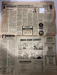 TERCÜMAN GAZETESİ - 9 EKİM 1977 - TAM TAKIM 10 SAYFADIR -Rıza Güven-Tokay Gözütok-Bekir Aydın-Haşmet Altan-Necip Fazıl Kısakürek-Tarık Buğra-Cihan Pehlivan Ahmet-Necati Ertok-Orhan Kantur-Mehmet Kıraç-Eyüphan Ekicioglu-Şefik Karakum-Bülent Ecevit-Bakir Aydın-Yener Topçu-Golten Çayan-Janet Tamaki-Adnan Yurdagül-Çapan Hami-Erzurumlu Hüseyin-DİSK’in hesapları kontrol edilmeden kongreye gidilemez-Geçen yıl nerede idiniz-Rıza Güven ve arkadaşları cevap versinler-Çevre yolunda 60 araç birbirine girdi-Golten Çayan 4 ayrı devlet pasaportuyla Türkiye’ye girmiş-Sis zincirleme kazalara sebep oldu-Çevre yolunda facia-DİSK’te ideolojik kavga-9’lar ihracatın kısılmasını isteyecek-Alman hükümeti tazminat vermelidir-Şchleyer mektup yazdı-Arnavutluk Kızıl Çin ile ittifakını BM’de dile getirdi-Kaçak silaha hayır-Karamürsel’de bu yıl Bağ-Kur’dan 113 esnaf emekli olacak-Karamürsel evlendirme memuru 135 Amerikalı çiftin nikahını kıydı-Mustafakemalpaşa’da sera halinde traktör römorku imal edilecek-Erdemli z