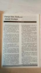 ÇAĞRI KÜLTÜR, SANAT, BİLİM DERGİSİ - ŞUBAT 2002 SAYI: 507 - YÜCEL IPEK - PROF. DR. M. ŞAHİNOĞLU - TURHAN DOYRAN - GÜLHAN SLEM - FAIKA SARP - FATMA B. GÖKFİLİZ - FAZIL BAYRAKTAR - FUAT ÖNDER - MONAD BALKAN - ARSLAN ERGÜÇ - ALI NAILI ERDEM - MEHMET ALI KALKAN - MUSTAFA EMRE - AYSEL UZUN - M. HALISTIN KUKUL - NURTEN ÖZCAN - MEHMET BILDIRICI - HALISE ÖZTÜRKMEN - S. HARIKA DEVELİOĞLU - RASIM KOROĞLU - M. TÜRKER ACAROĞLU - ALI IŞIK - OSMAN BATIOĞLU - HALIL USLU - AHMET ÖZDEMİR - A. NECMETTIN ÇANKA - YAŞAR ÇAĞBAYIR - AŞIK BEHRAM AKTEMUR - ÖKSÜZ OZAN - ISMAIL SOYSAL - AŞIK FEYMANI - AŞIK KOZANOĞLU - MANSUR ALYANSOĞLU - TASNADI EDIT - YUNUS EMRE NICE YILLARA DAHA - İKRAR - HÜZÜNLÜ BİR TÜRKÜDÜR ÇANAKKALE (FEYZI HALICI’DAN A. KADİR İNCE’NİN ESERİNE DEĞERLENDİRME) - ÇANAKKALE DESTANINA ULUSLARARASI BAKIŞ - LONDRA’DAKİ ANITLAR, DERGİLER VE MÜZELER - M. KEMAL YILMAZ’IN KÜLTÜREL REHBERLİĞİ - ÇEVİRİ ŞİİR: “DÜNYA SENİN DEĞİLDİR HEY” (YUNUS EMRE’DEN MACARCA ÇEVİRİSİYLE, TA - TAM TAKIM EKSİKSİZ  32 SAYFA