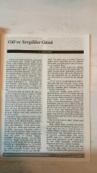 ÇAĞRI KÜLTÜR, SANAT, BİLİM DERGİSİ - ŞUBAT 2002 SAYI: 507 - YÜCEL IPEK - PROF. DR. M. ŞAHİNOĞLU - TURHAN DOYRAN - GÜLHAN SLEM - FAIKA SARP - FATMA B. GÖKFİLİZ - FAZIL BAYRAKTAR - FUAT ÖNDER - MONAD BALKAN - ARSLAN ERGÜÇ - ALI NAILI ERDEM - MEHMET ALI KALKAN - MUSTAFA EMRE - AYSEL UZUN - M. HALISTIN KUKUL - NURTEN ÖZCAN - MEHMET BILDIRICI - HALISE ÖZTÜRKMEN - S. HARIKA DEVELİOĞLU - RASIM KOROĞLU - M. TÜRKER ACAROĞLU - ALI IŞIK - OSMAN BATIOĞLU - HALIL USLU - AHMET ÖZDEMİR - A. NECMETTIN ÇANKA - YAŞAR ÇAĞBAYIR - AŞIK BEHRAM AKTEMUR - ÖKSÜZ OZAN - ISMAIL SOYSAL - AŞIK FEYMANI - AŞIK KOZANOĞLU - MANSUR ALYANSOĞLU - TASNADI EDIT - YUNUS EMRE NICE YILLARA DAHA - İKRAR - HÜZÜNLÜ BİR TÜRKÜDÜR ÇANAKKALE (FEYZI HALICI’DAN A. KADİR İNCE’NİN ESERİNE DEĞERLENDİRME) - ÇANAKKALE DESTANINA ULUSLARARASI BAKIŞ - LONDRA’DAKİ ANITLAR, DERGİLER VE MÜZELER - M. KEMAL YILMAZ’IN KÜLTÜREL REHBERLİĞİ - ÇEVİRİ ŞİİR: “DÜNYA SENİN DEĞİLDİR HEY” (YUNUS EMRE’DEN MACARCA ÇEVİRİSİYLE, TA - TAM TAKIM EKSİKSİZ  32 SAYFA