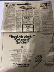 TERCÜMAN GAZETESİ - 17 NİSAN 1980 - SADECE 2 SAYFADIR -Batur-Bilgiç-Ajda Pekkan-Jean Paul Sartre-Sedat Sertoğlu-Haluk Kırcı-Ali Narçıncı-Ahmet Kabaklı-Sevim Aksoy-Rauf Tamer-Komünist katiller bu defa kaçamadı-Etiler’de biri Amerikalı iki kişiyi öldüren üç terörist yakalandı-Batur 258 Bilgiç 218 oy aldı-Turlardan dün de sonuç alınamadı-Sağmalcılar Cezaevinde 18 gardiyanın rehin alınmasıyla başlayan isyan bastırıldı-MGK bugün toplanıyor-Skıyometrenin uzatılması konusunu görüşecek-DİSK 1 Mayıs gösterilerini Kıbrıs’ta yapma kararı aldı-ODTÜ’de öğrencilere geniş yetkiler verildiği altında bildirildi-Sovyet zırhlı birlikleri İran sınırında manevraya başladı-Müslüman ülkeler KTFD’ye her yönden yardım yapmalı-Müzik otoritelerine göre Ajda Pekkan iyi bir derece alacak-Öğren de gel-İnşaat sanayiinin şehirleşmedeki rolü-Batur’a değil CHP’ye hayret