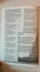 ÇAĞRI KÜLTÜR, SANAT, BİLİM DERGİSİ - MAYIS 2000 SAYI: 486 - AZMI AYTAÇ - MONAD BALKAN - FIKRET SEZGİN - TURHAN DOYRAN - M. HALISTIN KUKUL - HALIL SOYUER - ALI NAILI ERDEM - FAIKA SARP - FAZIL BAYRAKTAR - ILHAN GEÇER - NIHAT AŞAR - EDIT TASNADI - DILEK ÖNDER - C. MUHITTIN KOZANOĞLU - HALÜK ŞAN DİKMEN - ABDÜLKADIR GÜLER - MUZAFFER UYGUNER - HALISE ÖZTÜRKMEN - M. TAHIR SAKMAN - HASAN MERCAN - AYSEL AL - M. HALICI - A. SEFA ODABAŞI - LÜTFİ KILIÇ - M. LÜTFİ HODOĞLU - AHMET AYBERKİN - EBRU BİRKAN - NECMIYE KURU - ABDULLAH SATOĞLU - FUAT ÖNDER - AŞIK ŞEREF TAŞLIOVA - SABRI DIL - AŞIK TEMEL TURABI - YÜCEL IPEK - KAROLY KISFALUDY MUAMMA - YUNUS EMRE ARAMIZDA YAŞIYOR - HALK EDEBİYATI, TÜRKÜLER VE ÂŞIK GELENEĞİ ÜZERİNE - ANADOLU’DA TÜRK-İSLÂM DÜŞÜNCESİNİN ŞİİRLE YÜKSELİŞİ - HALK ŞİİRİNDE DİL, HECE VE DEYİŞ USTALIĞI - ÂŞIKLARIN ATIFLI BULUŞMALARI VE ATIŞMA GELENEĞİ - ÇEVİRİ ŞİİR: “HÜZÜNLÜ AŞK” (KAROLY KISFALUDY, ÇEVİREN: EDIT TASNADI) - KADER, ACI VE DEĞİŞMEYEN DERTL - TAM TAKIM EKSİKSİZ  32 SAYFA