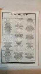 ÇAĞRI KÜLTÜR, SANAT, BİLİM DERGİSİ - MAYIS 2000 SAYI: 486 - AZMI AYTAÇ - MONAD BALKAN - FIKRET SEZGİN - TURHAN DOYRAN - M. HALISTIN KUKUL - HALIL SOYUER - ALI NAILI ERDEM - FAIKA SARP - FAZIL BAYRAKTAR - ILHAN GEÇER - NIHAT AŞAR - EDIT TASNADI - DILEK ÖNDER - C. MUHITTIN KOZANOĞLU - HALÜK ŞAN DİKMEN - ABDÜLKADIR GÜLER - MUZAFFER UYGUNER - HALISE ÖZTÜRKMEN - M. TAHIR SAKMAN - HASAN MERCAN - AYSEL AL - M. HALICI - A. SEFA ODABAŞI - LÜTFİ KILIÇ - M. LÜTFİ HODOĞLU - AHMET AYBERKİN - EBRU BİRKAN - NECMIYE KURU - ABDULLAH SATOĞLU - FUAT ÖNDER - AŞIK ŞEREF TAŞLIOVA - SABRI DIL - AŞIK TEMEL TURABI - YÜCEL IPEK - KAROLY KISFALUDY MUAMMA - YUNUS EMRE ARAMIZDA YAŞIYOR - HALK EDEBİYATI, TÜRKÜLER VE ÂŞIK GELENEĞİ ÜZERİNE - ANADOLU’DA TÜRK-İSLÂM DÜŞÜNCESİNİN ŞİİRLE YÜKSELİŞİ - HALK ŞİİRİNDE DİL, HECE VE DEYİŞ USTALIĞI - ÂŞIKLARIN ATIFLI BULUŞMALARI VE ATIŞMA GELENEĞİ - ÇEVİRİ ŞİİR: “HÜZÜNLÜ AŞK” (KAROLY KISFALUDY, ÇEVİREN: EDIT TASNADI) - KADER, ACI VE DEĞİŞMEYEN DERTL - TAM TAKIM EKSİKSİZ  32 SAYFA