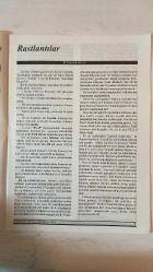 ÇAĞRI KÜLTÜR, SANAT, BİLİM DERGİSİ - MAYIS 2000 SAYI: 486 - AZMI AYTAÇ - MONAD BALKAN - FIKRET SEZGİN - TURHAN DOYRAN - M. HALISTIN KUKUL - HALIL SOYUER - ALI NAILI ERDEM - FAIKA SARP - FAZIL BAYRAKTAR - ILHAN GEÇER - NIHAT AŞAR - EDIT TASNADI - DILEK ÖNDER - C. MUHITTIN KOZANOĞLU - HALÜK ŞAN DİKMEN - ABDÜLKADIR GÜLER - MUZAFFER UYGUNER - HALISE ÖZTÜRKMEN - M. TAHIR SAKMAN - HASAN MERCAN - AYSEL AL - M. HALICI - A. SEFA ODABAŞI - LÜTFİ KILIÇ - M. LÜTFİ HODOĞLU - AHMET AYBERKİN - EBRU BİRKAN - NECMIYE KURU - ABDULLAH SATOĞLU - FUAT ÖNDER - AŞIK ŞEREF TAŞLIOVA - SABRI DIL - AŞIK TEMEL TURABI - YÜCEL IPEK - KAROLY KISFALUDY MUAMMA - YUNUS EMRE ARAMIZDA YAŞIYOR - HALK EDEBİYATI, TÜRKÜLER VE ÂŞIK GELENEĞİ ÜZERİNE - ANADOLU’DA TÜRK-İSLÂM DÜŞÜNCESİNİN ŞİİRLE YÜKSELİŞİ - HALK ŞİİRİNDE DİL, HECE VE DEYİŞ USTALIĞI - ÂŞIKLARIN ATIFLI BULUŞMALARI VE ATIŞMA GELENEĞİ - ÇEVİRİ ŞİİR: “HÜZÜNLÜ AŞK” (KAROLY KISFALUDY, ÇEVİREN: EDIT TASNADI) - KADER, ACI VE DEĞİŞMEYEN DERTL - TAM TAKIM EKSİKSİZ  32 SAYFA