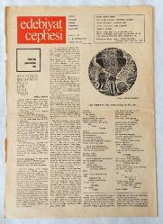EDEBİYAT CEPHESİ Onbeş Günlük Edebiyat Gazetesi, 1979, Sayı: 1, 3, 5, 9, 11, 15 [6 ADET]