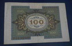 Almanya 1920 100 Mark