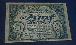 Almanya 1918 5 Mark