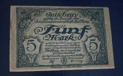 Almanya 1918 5 Mark