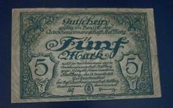 Almanya 1918 5 Mark