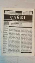 ÇAĞRI KÜLTÜR, SANAT, BİLİM DERGİSİ - ŞUBAT 2000 SAYI: 483 FEYZI HALICI - AHMET TUFAN ŞENTÜRK - MONAD BALKAN - TURHAN DOYRAN - ALI RIDVAN BÜLBÜL - EDIT TASNADI - ABDULLAH SATOĞLU - NURETTIN ÖZDEMİR - HIKMET ÖZDEMİR - AYHAN HÜNALP - ALI NAIL ERDEM - FIKRET SEZGİN - SEYIT KÜÇÜKBEZİRCİ - NEVIN KORUCUOĞLU - NACIYE YILDIZ - FAIKA SARP - MUSTAFA CEYLAN - HALISE ÖZTÜRKMEN - FIKRET KAVAFOĞLU - TURHAN GÜRKAN - FAZIL BAYRAKTAR - HASAN AYDIN - GÜLHAN SLEM - BAHAR GÖKFİLİZ - NURTEN ÖZCAN - LÜTFİ HODOĞLU - M. HALISTIN KUKUL - MUZAFFER UYGUNER - KEZBAN ÖZDEMİR - ETHEM GÜNEN - R. SAMI HAMAMCI - FAHRI ERSAVAŞ - FARUK ORAY - HALIL KARABULUT - MEHMET TAHIR SAKMAN - OSMAN VASFI DİKİLİTAŞ - SABRI DIL - H. OSMAN NURI GEMİCİ - MEHMET YAVUZ - JANOS PILINSZKY - M.EMREHAN HALICI - MEHMET GÜMÜŞTEKİN ÇAĞRI'YA ABONE OLUNUZ - ÖZVERİ - ŞİİR BENCİLLİKTEN UZAK İNSANIN ÖZGÜRLÜĞÜDÜR - EGY ARCKEP ALA - EGY PORTRENİN ALTINA - KÜLTÜR SANAT BİLİM DERGİSİ - TAM TAKIM EKSİKSİZ  32 SAYFA
