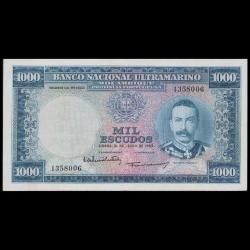 Mozambik 1000 escudo 1953 Ççt(+) / Bu kondisyonda nadir