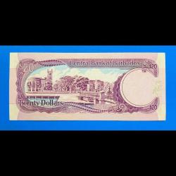 Barbaros 20 dolar 1988 Çil / Nadir tarih/imza