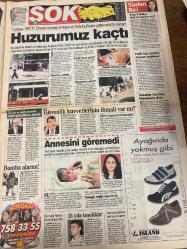 ŞOK GAZETESİ DOĞUM GÜNÜ HEDİYESİ - 25 HAZİRAN 2004 - TAM TAKIM 12 SAYFADIR -Christoph Daum-Mustafa Sandal-Kemal Anadol-Alişan-Özcan Deniz-Süleyman Demirel-Recep Tayyip Erdoğan-Johnny Depp-Ozzy Osbourne-Kate Moss-Hakan Şükür-I. Mansız-Conceição-Ziya Doğan-Kıvanç Oktay-John Carew-Jimmy Floyd Hasselbaink-Aziz Yıldırım-Rıza Çalımbay-Tuncay Şanlı-Şenol Güneş-Reinal Meltem-Ayşe Hatun Önal-Ümit Davala-Fatoş Seğmen-Özgür Prens-Sezen Tansüer-Şenur Sezen-Kenan Doğulu-Tarkan-Tuğçe Kazaz-Ata Demirer-Demet Akbağ-Hüsnü Şenlendirici-Deniz Seki-Lerzan Mutlu-Binnur Kaya-Ayşen Kayacı-Şahin Can-Kemal Kurşun Daum moral bozdu-IMF’ye her ay zam sözü!-Bomba düştü-Asgari ücrete tepki!-Emekli yargıya gidiyor-Boşuna korktular-Özallar’da boşanma şoku-Mosti bereketi-Mostar nihayet!-29’da 3’e gidiyor-Johnny, Ozzy oluyor-Kate off-roada merak saldı-Hakan’ın dediği oldu-I. Mansız heyecanı-Dauma milli kanca-Yıldız harekatı-İftira mı gerçek mi?-Ümit alıyor Ayşe satıyor-Şansı açıldı-Hep birlikte olacağız-Tatlı hayat-Sos