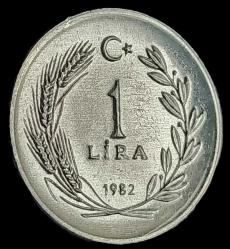1982 1 Lira Çil