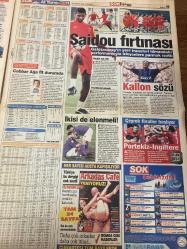 ŞOK GAZETESİ DOĞUM GÜNÜ HEDİYESİ - 24 HAZİRAN 2004 - TAM TAKIM 12 SAYFADIR -Tuncay Şanlı-Can Bartu-Rahşan Hanım-Mehmet Öz-Nazlı Tanrıkulu-Ali Kırca-Ebru Şimşek-Esra Ceyhan-Hülya-Del Bosque-Tarkan-Bayhan-Selçuk Ural-Kadir İnanır-Canan-Levent-Alison Pişkin-Gülben Ergen-Güray-Sadık-Şenur Erol-Mehmet İdil-Tolga-Ziya Yıldırım-Saidou-Kallon-Cabbar Ağa Fazla suçlu AF getiriyor-İşçiye vuran vurana-En asgari zam-Çocuk bahane-Piriştina acısı dinmiyor-Canavar köpekler-Birazcık boydan kısa kız annem-Öğretmenini bıçakladı-Reina’da mayo şov-Bayhan mı Selçuk mu-Tarkan Başkent’i salladı-Bütün Çocuklarım ekibi yorgunluk attı-Alex’i serbest oynatın-İçim yanıyor-Del Bosque gitti geldi-Saidou fırtınası-Kallon sözü-İkisi de elenmeli-Portekiz-İngiltere-Aşık ol çok yaşa-Herkesin bir dizisi var ama benim yok-“A’dan Z’ye” 8 yaşında-Canavar köpekler-Tahtakale iki gün sessiz kalabildi-Şirinler’deki minibüsler bıktırdı-Tramvaylar güzel ama seferleri düzensiz-Virüslerden sonra solucanlar çökertiyor-Devler çevre do