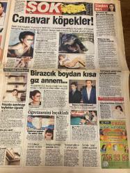 ŞOK GAZETESİ DOĞUM GÜNÜ HEDİYESİ - 24 HAZİRAN 2004 - TAM TAKIM 12 SAYFADIR -Tuncay Şanlı-Can Bartu-Rahşan Hanım-Mehmet Öz-Nazlı Tanrıkulu-Ali Kırca-Ebru Şimşek-Esra Ceyhan-Hülya-Del Bosque-Tarkan-Bayhan-Selçuk Ural-Kadir İnanır-Canan-Levent-Alison Pişkin-Gülben Ergen-Güray-Sadık-Şenur Erol-Mehmet İdil-Tolga-Ziya Yıldırım-Saidou-Kallon-Cabbar Ağa Fazla suçlu AF getiriyor-İşçiye vuran vurana-En asgari zam-Çocuk bahane-Piriştina acısı dinmiyor-Canavar köpekler-Birazcık boydan kısa kız annem-Öğretmenini bıçakladı-Reina’da mayo şov-Bayhan mı Selçuk mu-Tarkan Başkent’i salladı-Bütün Çocuklarım ekibi yorgunluk attı-Alex’i serbest oynatın-İçim yanıyor-Del Bosque gitti geldi-Saidou fırtınası-Kallon sözü-İkisi de elenmeli-Portekiz-İngiltere-Aşık ol çok yaşa-Herkesin bir dizisi var ama benim yok-“A’dan Z’ye” 8 yaşında-Canavar köpekler-Tahtakale iki gün sessiz kalabildi-Şirinler’deki minibüsler bıktırdı-Tramvaylar güzel ama seferleri düzensiz-Virüslerden sonra solucanlar çökertiyor-Devler çevre do