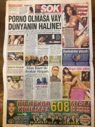 ŞOK GAZETESİ DOĞUM GÜNÜ HEDİYESİ - 19 OCAK 2010 - TAM TAKIM 12 SAYFADIR -Kenan İmirzalioğlu-Ayşe Arman-Necati Şaşmaz-Hulusi Tunca-Hıncal Uluç-Hülya Avşar-Kıvanç Tatlıtuğ-Bülent Ersoy-Lerzan Mutlu-Ebru Gündeş-Asuman Krause-Funda Arar-Arif Sağ-Meral Konrat-Deniz Gezmiş-Emre Kızılırmak-Gülben Ergen-Mehmet Ali Erbil-Şahan Gökbakar-Didem Uzel-Banu Zorlu-Megan Fox-James Cameron-Sam Worthington-Sigourney Weaver-Ayşe Hande-Ahmet Aslan-Özcan Deniz-Yıldız Tilbe-Bengü Özerdem-Tevfik Diker-Nicole Bahls-Hande Ataizi-Fazıl Say-Fatma Nur-Can Tanrıyar-Petek Dinçöz-Tura Büyüküstün-Müjde Ar-Tinaz Titiz-Arzu Aslan Türk Rambo’su-Kart borçlusuna bir fırsat daha-Çürük Padişah sarayda-Hande Fazıl’a kendini hediye etti-Erkeklere açık davetiye-Porno olmasa vay dünyanın haline-Altın Küre’de Avatar rüzgarı-Bankacılar yaşadı-Megan elden gidiyor-İşte gerçek dörtgöz-Hülya şimdi de Kıvanç’a bulaştı-Aşk-ı Memnu ve Yaprak Dökümü bitiyor-Castra castracı oldu hepsi-Çıplak fotoğrafım var diye sokakta çıplak mı gezeyim-Me