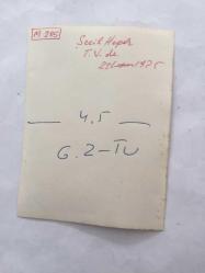 TÜRK SANAT MÜZİĞİ SANATÇISI SEÇİL HEPER'İN TELEVİZYON EKRANINDAN ÇEKİLMİŞ AJANS-BASIN FOTOĞRAFI -12 x 9 cm EBADINDA