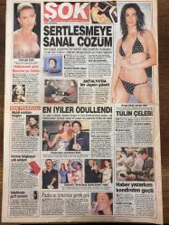 ŞOK GAZETESİ DOĞUM GÜNÜ HEDİYESİ - 19 ŞUBAT 2004 - TAM TAKIM 12 SAYFADIR -Çağla Şikel-Nehir erdoğan-Lara Kamhi-Nigar Talibova-Sibel Kekilli-Lee Seung Yeon-Tuğba-Marilyn Monroe-Sinem Güven-Tülin Çelebi-Izzet Gökbayır-S. Çiftçi-Günay Yıldırım-L. Gökbayır-Mustafa Bozacı-Hüseyin Çelik-Mine Soley-Müslüm Altoklar-Ayerdem Akbaş-Mathieu Carriere-Maria Ahrens-Çağan Irmak-Marie Luise Marjan-Michael Lesch-Mircea Lucescu-Tuncay Şanlı-Mehmet Cansun-Sinân Dağlaroğlu-Erdinç Şehit-Daumsu Bratu-Nihan Yıldırım-Lee Seung Yeong-Ronaldo-Sarah Jane-Sibel Kekilli-Burçin Birean-Hz. İsa-Christopher G. Lee-KRALIÇE LEE SEUNG ülkesinden özür diledi-Hüngür hüngür ağladı-Ahlaksız tebrik-Çok güzel oluyoruz-Örnek yardim-Emanet ikizlere korkunç işkence-Fener ezdi geçti-Sertleşmeye sanal çözüm-En iyiler ödüllendi-Yakılacak fotoğraflar-Sağlık skandalı-Barça peşinde-Hayalim Real Madrid-Katili gördüm-İhaneti canıyla ödedi