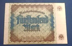 Almanya 1922 5000 Mark