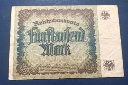 Almanya 1922 5000 Mark