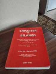 ENVANTER VE BİLANÇO - TEKDÜZEN MUHASEBE SİSTEMİNDE DÖNEM SONU İŞLEMLERİ VE UYGULAMALAR