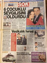 ŞOK GAZETESİ DOĞUM GÜNÜ HEDİYESİ - 1 KASIM 2005 - TAM TAKIM 12 SAYFADIR -Recep Tayyip Erdoğan-Rasim Eşber-Erden Ergüden-Hakan Tartan-Nicolas Anelka-Tuncay Şanlı-Ilhan Mansız-Tigana-Jean Tigana-Sergen Yalçın-Eylem Şenkal-Mustafa Arık-Nihat Doğan-Seda Sayan-Şebnem Schaeffer-Şenol Ipek-Helin Avşar-Gülben Ergen-Josyana Alexi-Hüseyin Kılıç-Ahmet Kangal-Nuray Haftası-Suat Suna Utanç verici-Kız yurdunda taciz iddiası-Maestro Nicolas-Fener Almanya’yı salladı-Anı şöhret beni şımarttı-5 bin gül almış-6 çocuklu sevgilisini öldürdü-Vesikalık hırsız-Helin’in başına saksı mı düştü-Bekaret tartışması mahkemelik-Ölüme gitmeyin-Çiftçiye bayram yok-Kuşadası’na turist yağıyor-TMSF’nin satışa sunduğu sanatçı adlarına talip yok-Ayşuuu-Kabadayı Doğuş-Kızgın tavuk fiyatını katladı-Brezilyalı Josyana Alexi çok beğeniliyor Fırçalı Yorum karikatürü