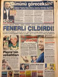 ŞOK GAZETESİ DOĞUM GÜNÜ HEDİYESİ - 13 MAYIS 2004 - TAM TAKIM 12 SAYFADIR -Recep Tayyip Erdoğan-Fatih Sonkaya-Özhan Canaydın-Yıldıray Baştürk-Daems-Hamit Altıntop-Del Bosque-Yıldırım Demirören-Tolga Seyhan-Daum-Mehmet Yozgatlı-Alex de Souza-Luciano-Pierce-Vural-Meral Gökçay-Kayahan-Nilüfer-İlhan Şeşen-Sandy Boets-Korhan Abay-Seray Sever-Fikret Hakan-Hülya Avşar-Naciye-Tahsin Güven-Şennur Birsen-Yalman-Rasim Hazar-Dick Cheney-Bono-Nadide Sultan-Esra Arhan-Suat Güzel-Hafsa Ana-Ahmet Arslan-Aysu Tanrıverdi 70 bin kişi mi 70 milyon mu-Fenerbahçeli çıldırdı-Canaydın’ın bombaları-Kartal’a Del Bosque-Fenerli çıldırdı-Sürpriz aşk-Seni uyanık seni-Seray’ı ti’ye aldı-Ağla gözlerim ağla-Öldürdüğü travesti rüyasına girince teslim oldu-Zincirlikuyu sapığı yakalandı-Askerler geri adım atmıyor-Dövizdeki yükselme ikinci el otoyu vurdu-Sağolasın baldız-Doktordan kanlı baskın-Başı dertte-Koca’ya eve gelmeme cezası Akıl Almaz Karikatürü