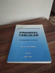 TEKDÜZEN MUHASEBE SİSTEMİNE GÖRE FİNANSAL TABLOLAR - DÜZENLENMESİ VE ANALİZİ
