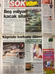 ŞOK GAZETESİ DOĞUM GÜNÜ HEDİYESİ - 29 MAYIS 2004 - TAM TAKIM 12 SAYFADIR -Nuray T. - Ahmet - Mehmet Okur - Yeliz Çalışkan - Teoman - İbrahim Tatlıses - Lena Kamen - Yasemin Kozanoğlu - Sinan Çetin - Hasan Parkan - Ertuğrul Günay - Deniz Baykal - Abdullah Gül - Recep Tayyip Erdoğan - Saffet Sancaklı - Vladimir İviç - Djalminha - El Karkouri - Çağdaş - Öztan Canaydın - Kayhan - Saidou - Doğu Kaplan - Petkov - Yıldırım Demirören - Basri Aslan - Mark Overmars - Lizarazu - Okan Yılmaz - Daum - Aurelio - Fatih Tekke - Aloe Vera - Vera - Mehmet Okur - Yeliz Çalışkan - Teoman - İbrahim Tatlıses - Lena Kamen - Yasemin Kozanoğlu - Sinan Çetin - Hasan Parkan - Ertuğrul Günay - Abdullah Gül - Recep Tayyip Erdoğan - Rakıyla Öldürdü - Blue Jean Çılgınlığı - Kadın Tacirini Kırgız Seks Kölesi Yakalattı - Kaderin Böylesi - Ucuz Alo Yolda - Emeklinin 4.4 Katrilyonu İç Ediliyor - Fenerbahçe Jet Gibi - Şifalı Bitki Diyeti - Kadın Ne Bekler - Erkeklere Altın Öğütler - İstemeyi Unutmayın - Sırp Kavgası - As