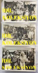 MÜZEYYEN SENAR, TANER ŞENER ve TÜRK SANAT MÜZİĞİ SANATÇISI NİGAR ULUERER'İN ORİJİNAL 3'LÜ FOTOĞRAF SETİ - 18 x 12 cm EBADINDA - NİGAR ULUERER, NİGOŞ ÇİÇEKÇİLİĞİ AÇILIŞINDA KEMAN ÇALARKEN ve MÜZEYYEN SENAR, TANER ŞENER ve DİĞER SANATÇI DOSTLARIYLA HATIRA POZU VERİRKEN ÇEKİLMİŞ 3 FARKLI FOTOĞRAF, HAZİRAN 1984, ÖZEL ARŞİV