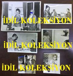 TÜRK SANAT MÜZİĞİ SANATÇISI NİGAR ULUERER'İN ORİJİNAL 6'LI FOTOĞRAF SETİ - 24 x 18 cm, 18 x 12 cm ve 12 x 10 cm EBADINDA 6 FARKLI FOTOĞRAF - NİGAR ULUERER KOCASINI ZİNA HALİNDE YAKALATTIRIRKEN BASKIN YAPILDIĞI ve KARAKOLDA İFADE VERİLDİĞİ ANLARDA ÇEKİLMİŞ 6 FARKLI FOTOĞRAF. 1 TEMMUZ 1972. ÖZEL ARŞİV